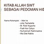 Sebutkan Nama Nama Nabi Yang Menerima Kitab Dari Allah Beserta Nama Kitabnya